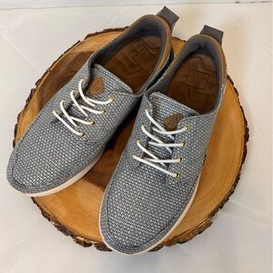 Reef Women’s Rover Low Tx Fashion Lace Up Grey Textile Sneakers Size 10